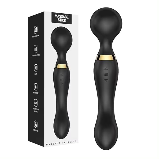 Personal Massager for Women | Full Body Electric Massager | 10 Vibration Speeds and Patterns | USB Rechargeable Handheld Massager | Waterproof, Medical Grade Silicone