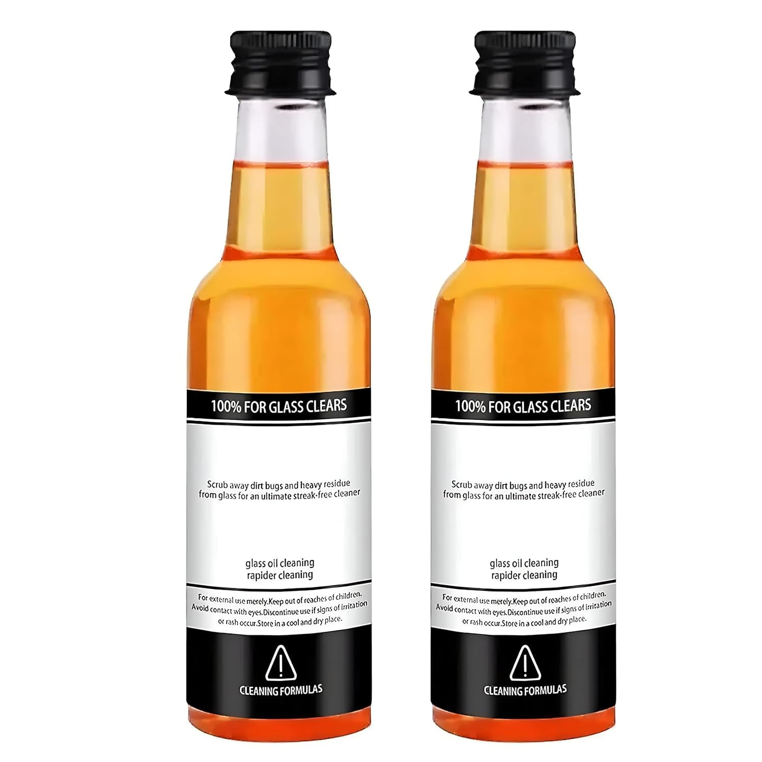 Windshield Cleaner Oil Film Remover for Glass | Water Spot Remover for Glass Surfaces, Car Glass Cleaner for Home and Auto Windows Cleaning Each 150ml (Pack of 2)